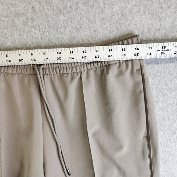 Athleta Pants Womens 12T Neutral Beige Endeavor Jogger Creased High Waisted - Picture 7 of 13